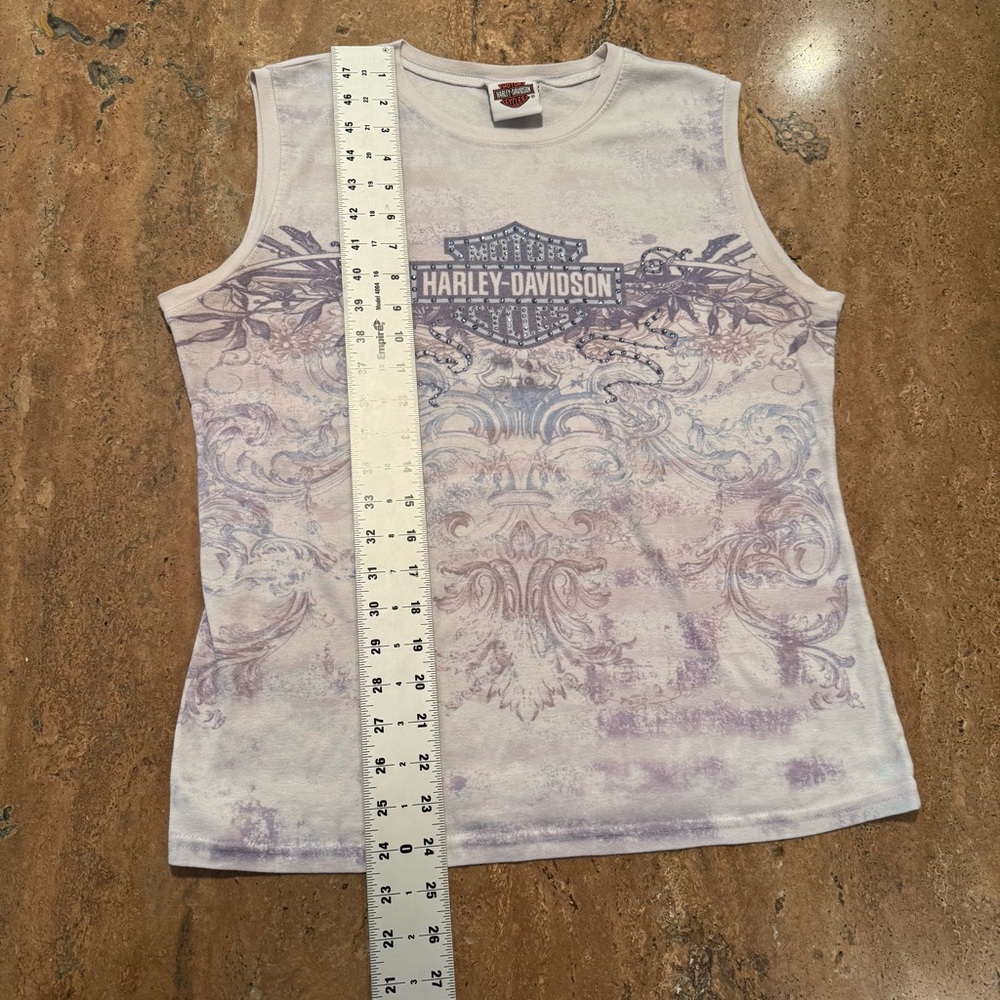 Harley-Davidson House of Harley Davidson Milwaukee USA Sleeveless Top WOMENS XL - Picture 11 of 11